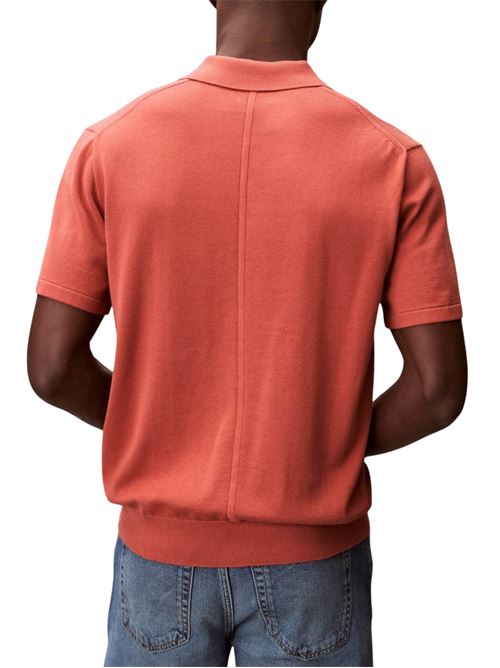 Polo in maglia di cotone Calvin Klein | LV04LC326G0KL